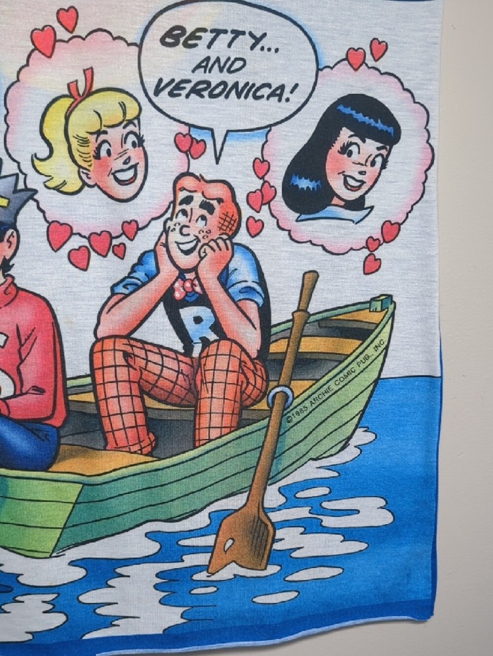Vintage 1985 Jodie Arden Archie Fan Club‎ Comics Night Shirt One Size Med/Large - Picture 5 of 16